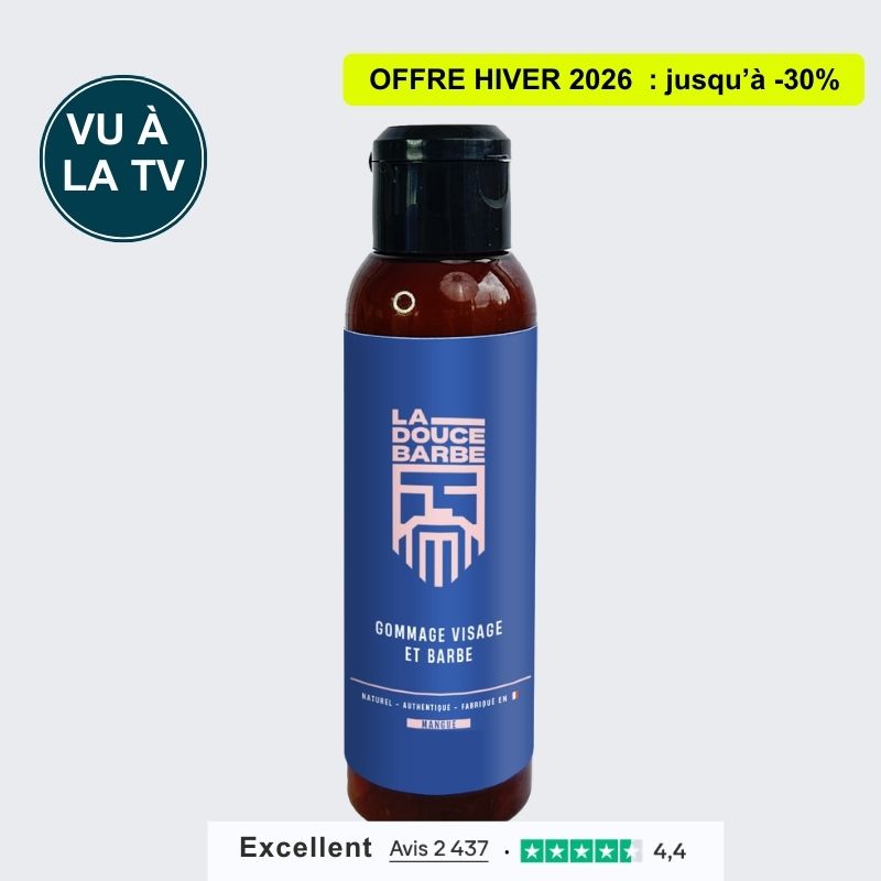 Gommage visage et barbe