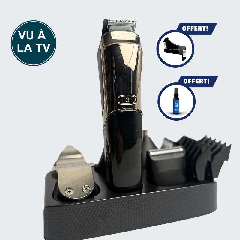 Tondeuse à Barbe Finition Pro + 2 Offerts